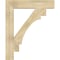 Ekena Millwork Merced Block Rough Sawn Bracket, Douglas Fir, 6"W x 36"D x 44"H BKT06X36X44MRC05RDF - alternate 3